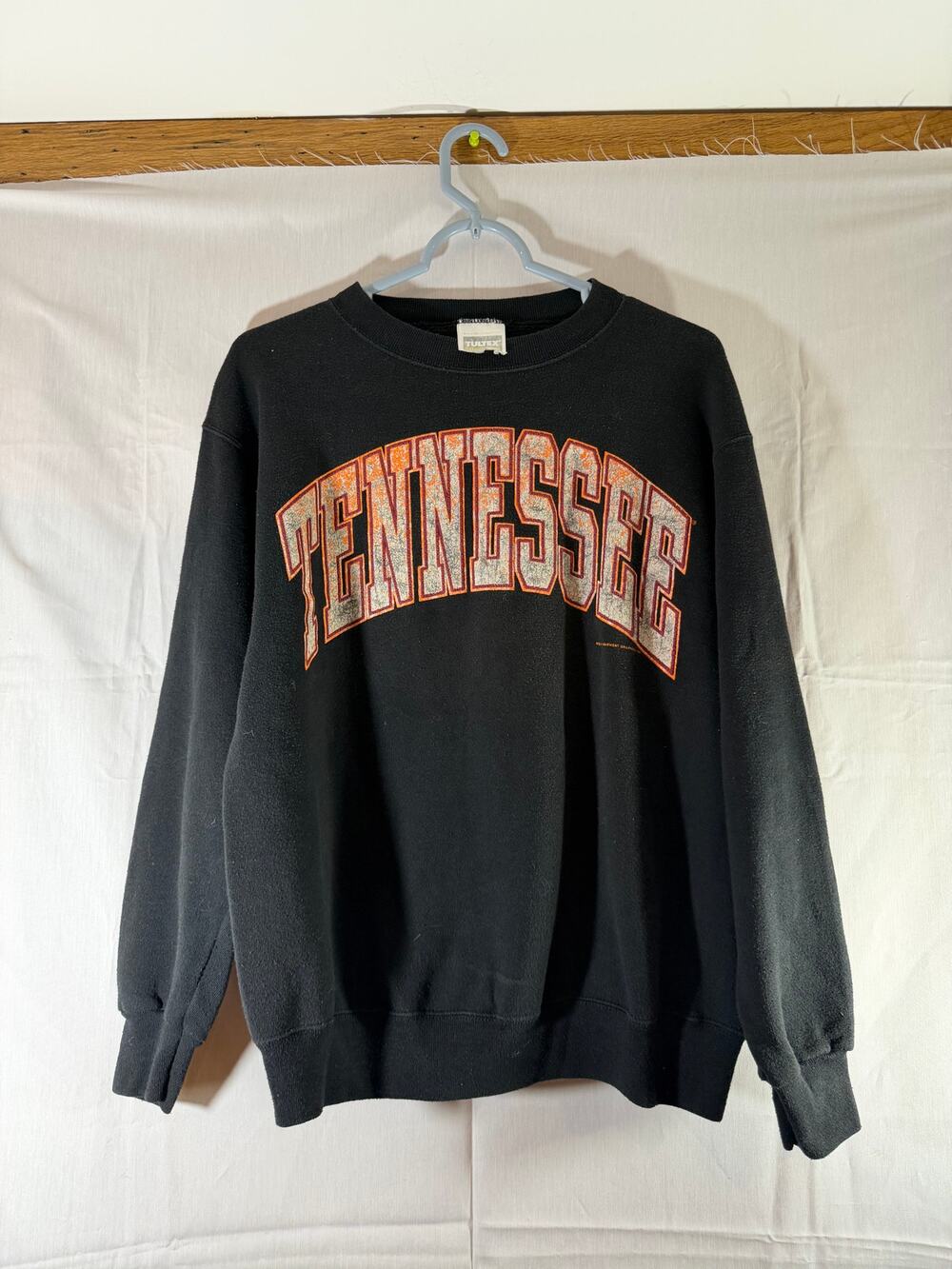 Tennessee Volunteers Crewneck Sweatshirt Tultex Vintage measurements